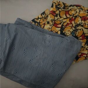 Striped Blue Kids Bottoms